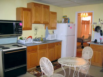 kitchen and table